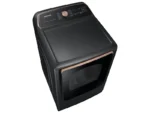 7.4 cu. ft. Smart High-Efficiency Vented Electric Dryer with Steam Sanitize+ in Brushed Black