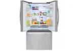 28 cu. ft. 3 Door French Door Refrigerator with Ice and Water Dispenser and Craft Ice in PrintProof Stainless Steel