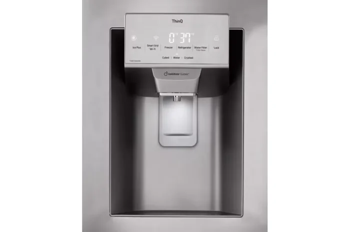 28 cu. ft. 3 Door French Door Refrigerator with Ice and Water Dispenser and Craft Ice in PrintProof Stainless Steel
