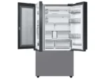 Bespoke 30 cu. ft. 3-Door French Door Smart Refrigerator with Beverage Center in Stainless Steel, Standard Depth