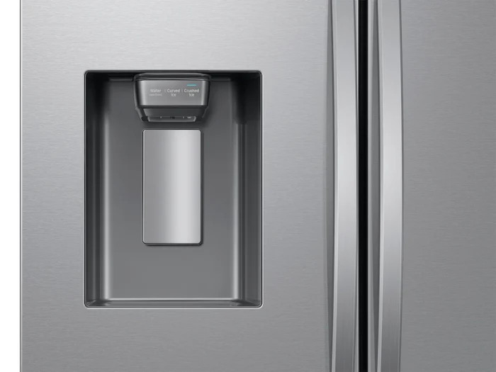 30 cu. ft. Mega Capacity 3-Door French Door Refrigerator with Family Hub in stainless steel
