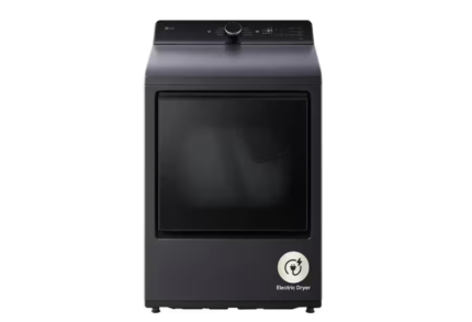 7.3 cu. ft. Vented SMART Electric Dryer in Matte Black with EasyLoad Door and Sensor Dry Technology