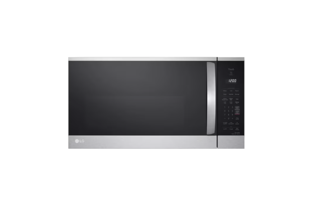 1.8 cu. ft. 30 in. W Smart Over the Range Microwave Oven with EasyClean in PrintProof Stainless Steel 1000-Watt