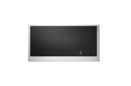 Smart 30 in. W 2 cu. ft. Over the Range Microwave with EasyClean 1,050-Watt in PrintProof Stainless Steel
