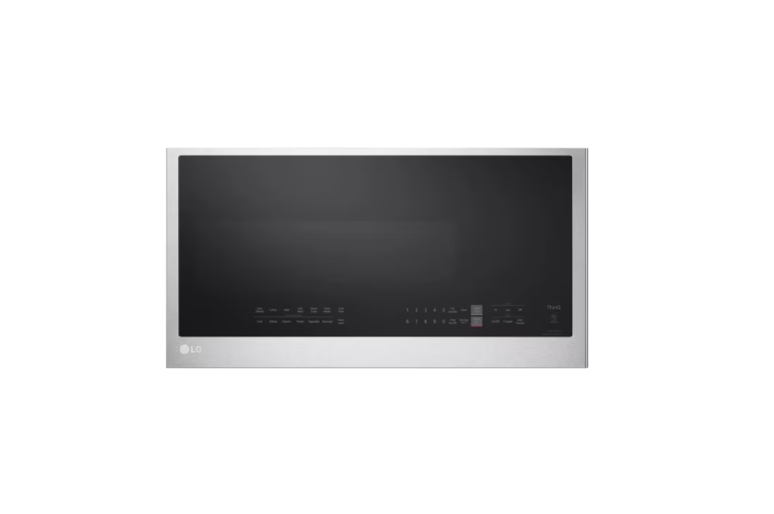 Smart 30 in. W 2 cu. ft. Over the Range Microwave with EasyClean 1,050-Watt in PrintProof Stainless Steel