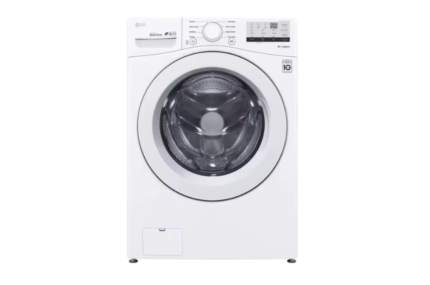 4.5 Cu. Ft. Stackable Front Load Washer in White with Coldwash Technology