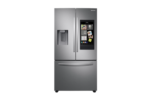 35.75 in. W 26.5 cu. ft. 3-Door Family Hub French Door Smart Refrigerator in Fingerprint Resistant Stainless Steel