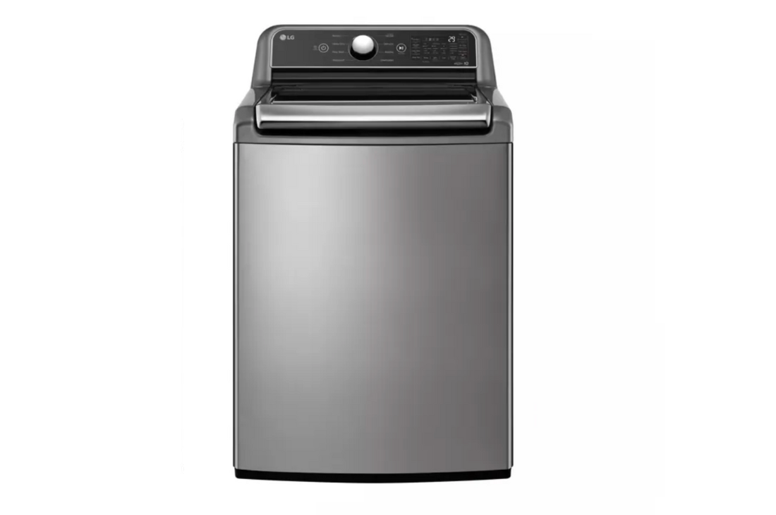 5.5 Cu. Ft. SMART Top Load Washer in Graphite Steel with Impeller, NeveRust Drum and TurboWash3D Technology