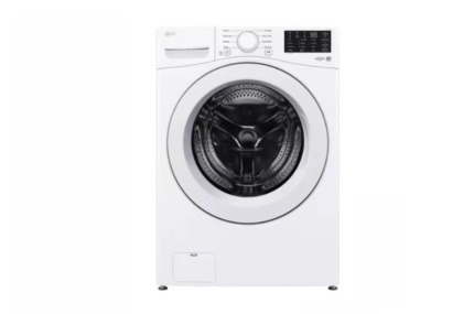 5.0 cu. ft. Stackable Front Load Washer in White with 6 Motion Cleaning Technology