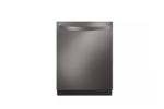 24 in. in PrintProof Black Stainless Steel Top Control Dishwasher with TrueSteam, QuadWash and Dynamic Dry