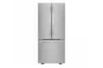 30 in. W 22 cu. ft. French Door Refrigerator with Ice Maker in Stainless Steel