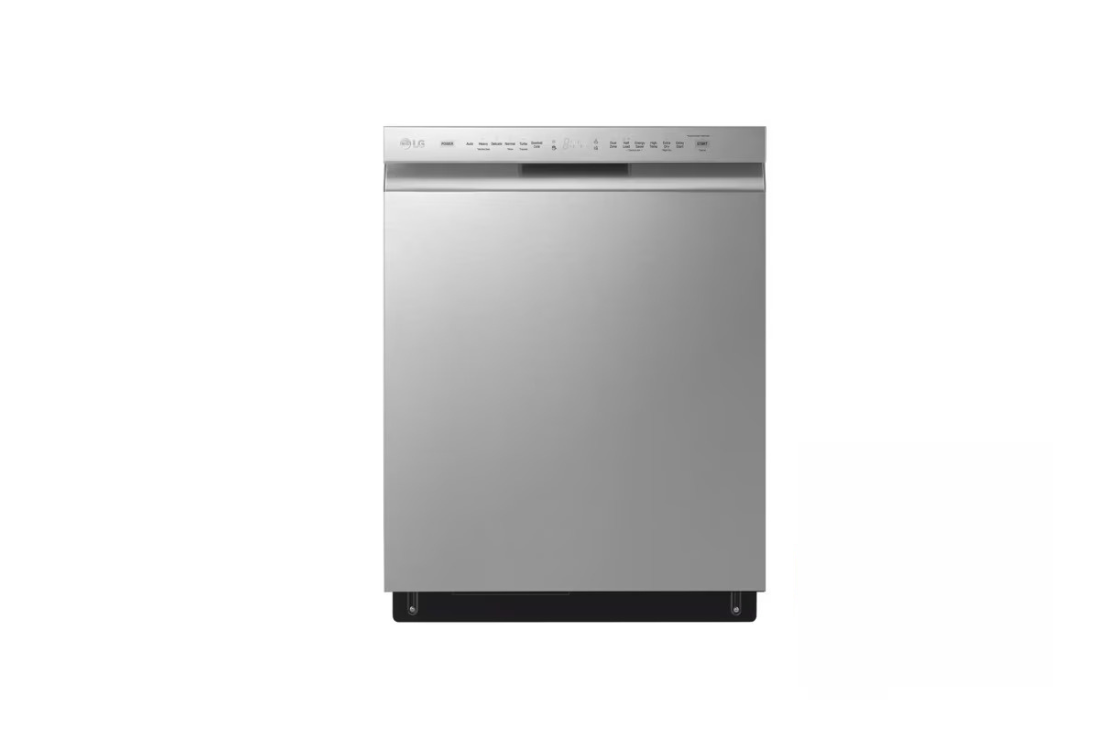 24 in. Stainless Steel Front Control Dishwasher, 48 dBA