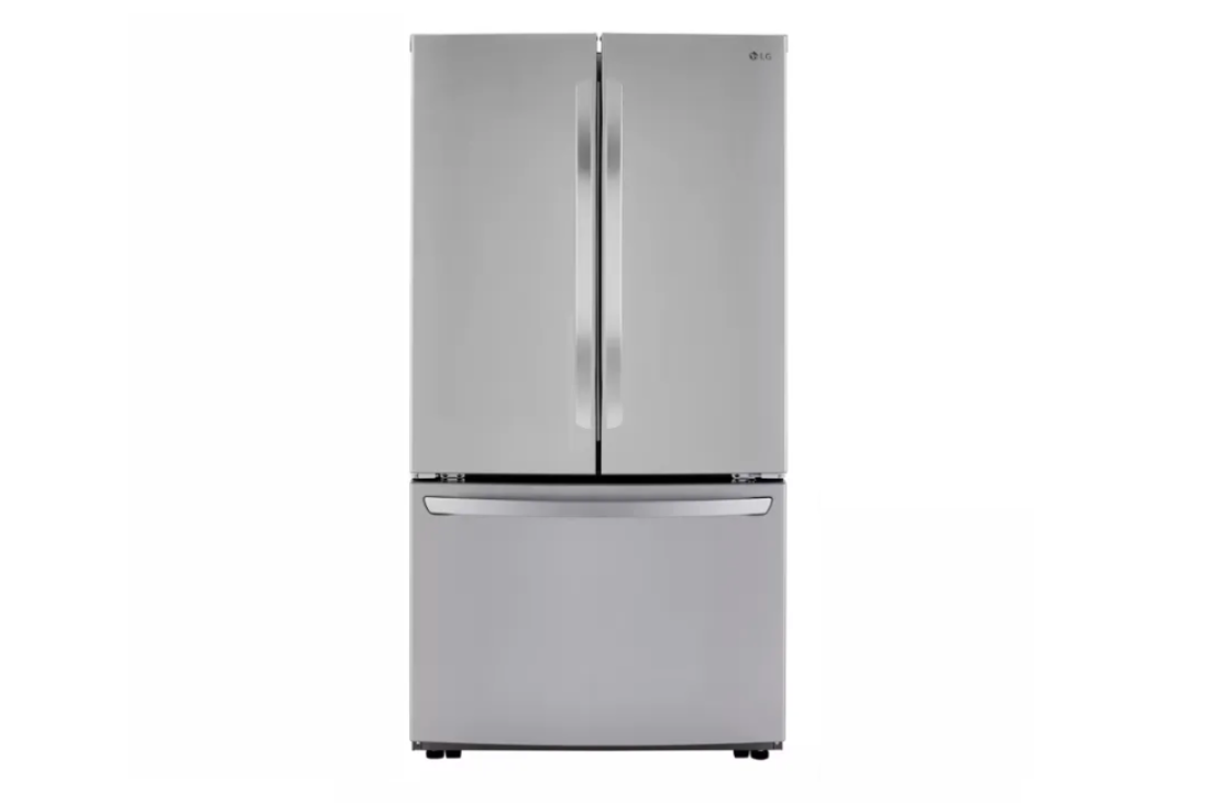 29 cu. ft. 3-Door French Door Refrigerator in Stainless Steel with Door Cooling+ and Internal Ice Dispenser