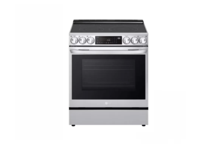 6.3 cu. ft. Slide-in Electric Range with EasyClean, Instaview and Air Fry in Printproof Stainless Steel