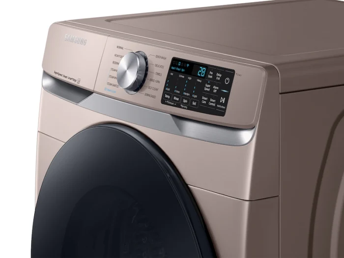 4.5 cu. ft. Smart High-Efficiency Front Load Washer with Super Speed in Champagne