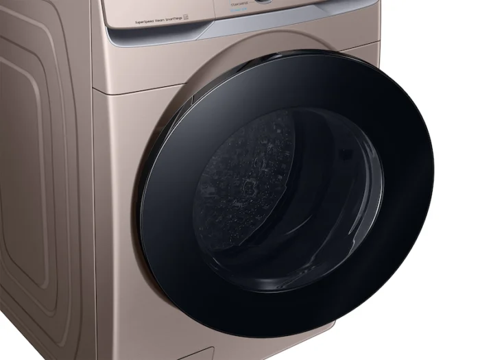 4.5 cu. ft. Smart High-Efficiency Front Load Washer with Super Speed in Champagne