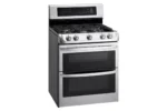 6.9 cu. ft. Double Oven Gas Range with ProBake Convection Oven, Self Clean and EasyClean in Stainless Steel