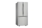 30 in. W 22 cu. ft. French Door Refrigerator with Ice Maker in Stainless Steel
