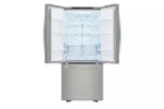 30 in. W 22 cu. ft. French Door Refrigerator with Ice Maker in Stainless Steel