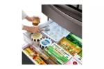 30 cu. ft. 4-Door French Door Refrigerator, Door-In-Door, Full-Convert Drawer, Craft Ice in PrintProof Black Stainless
