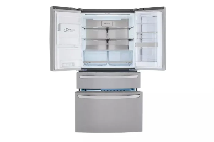30 cu. ft. French Door Refrigerator, InstaView, Full-Convert Drawer, Craft Ice in PrintProof Stainless Steel