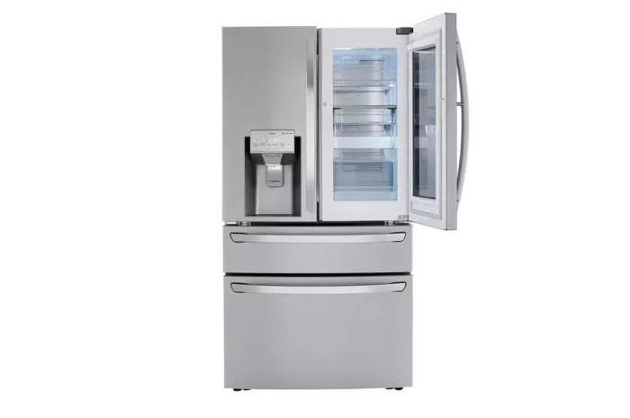 30 cu. ft. French Door Refrigerator, InstaView, Full-Convert Drawer, Craft Ice in PrintProof Stainless Steel