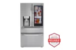 30 cu. ft. French Door Refrigerator, InstaView, Full-Convert Drawer, Craft Ice in PrintProof Stainless Steel