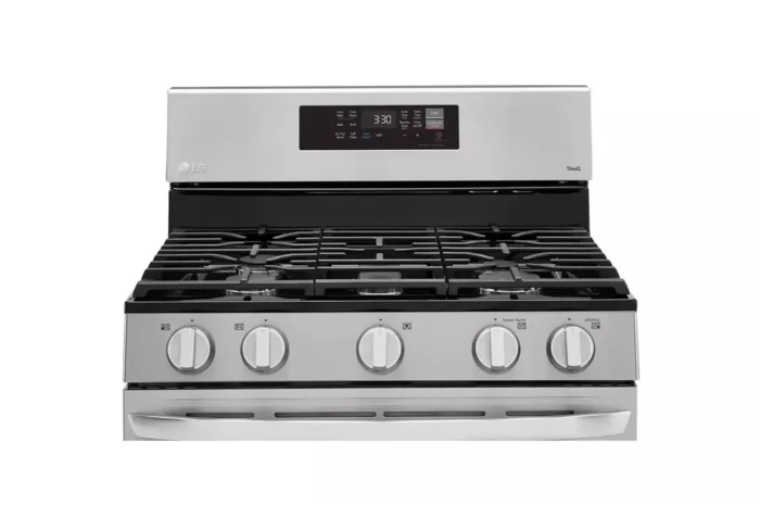 5.8 cu. ft. Smart Wi-Fi Enabled Fan Convection Gas Single Oven Range with AirFry and EasyClean in Stainless Steel