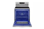 30 in. 6.3 cu. ft. Smart Wi-Fi Enabled Fan Convection Electric Range Oven with AirFry and EasyClean in. Stainless Steel