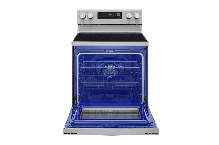 30 in. 6.3 cu. ft. Smart Wi-Fi Enabled Fan Convection Electric Range Oven with AirFry and EasyClean in. Stainless Steel