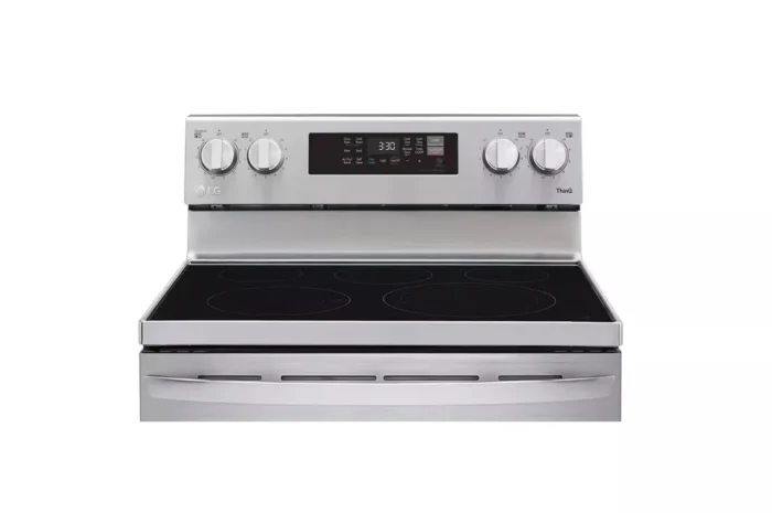 30 in. 6.3 cu. ft. Smart Wi-Fi Enabled Fan Convection Electric Range Oven with AirFry and EasyClean in. Stainless Steel