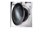 4.5 Cu. Ft. Stackable SMART Front Load Washer in White with Steam and TurboWash360 Technology