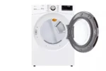 7.4 Cu. Ft. Vented SMART Stackable Electric Dryer in White with TurboSteam and Sensor Dry Technology