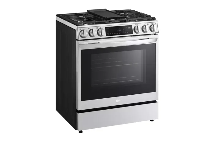 6.3 cu. ft. Slide-in Gas Range with EasyClean, Instaview and Air Fry in Printproof Stainless Steel