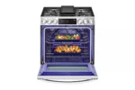 6.3 cu. ft. Slide-in Gas Range with EasyClean, Instaview and Air Fry in Printproof Stainless Steel