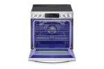 6.3 cu. ft. Slide-in Electric Range with EasyClean, Instaview and Air Fry in Printproof Stainless Steel