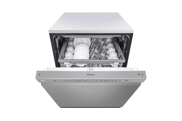 24 in. Stainless Steel Front Control Dishwasher, 48 dBA