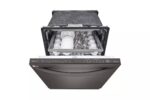 24 in. in PrintProof Black Stainless Steel Top Control Dishwasher with TrueSteam, QuadWash and Dynamic Dry
