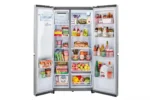 27 cu. ft. Side by Side Smart Refrigerator w/ Craft Ice, External Ice and Water Dispenser in PrintProof Stainless Steel