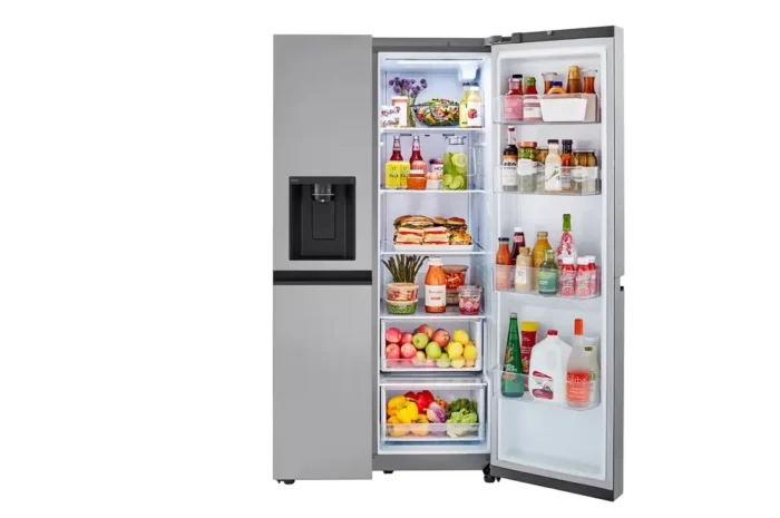 27 cu. ft. Side by Side Smart Refrigerator w/ Craft Ice, External Ice and Water Dispenser in PrintProof Stainless Steel