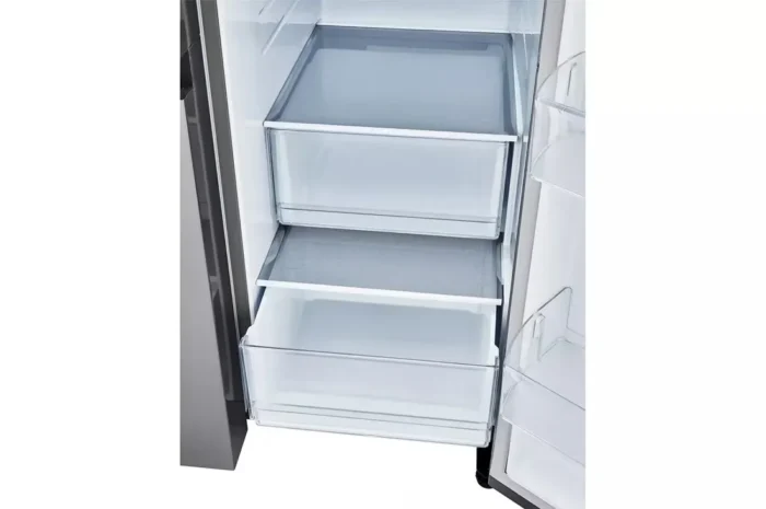 27 cu. ft. Side by Side Smart Refrigerator w/ Craft Ice, External Ice and Water Dispenser in PrintProof Stainless Steel