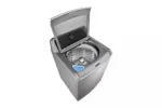 5.3 cu. ft. SMART Top Load Washer in Graphite Steel with 4-way Agitator, NeverRust Drum and TurboWash3D Technology