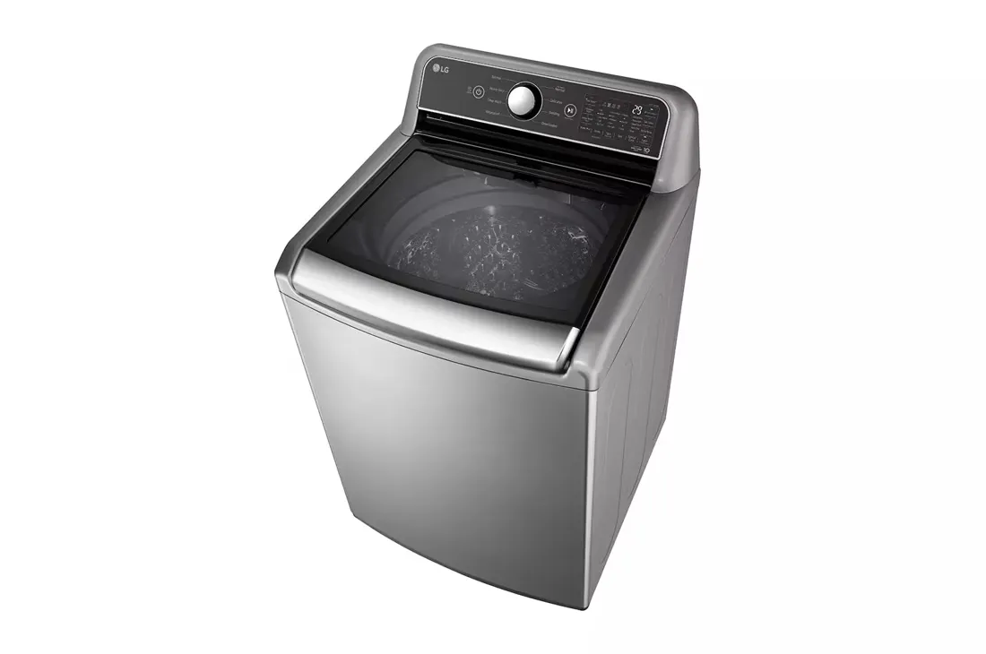 5.5 Cu. Ft. SMART Top Load Washer in Graphite Steel with Impeller, NeveRust Drum and TurboWash3D Technology