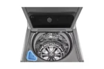 5.5 Cu. Ft. SMART Top Load Washer in Graphite Steel with Impeller, NeveRust Drum and TurboWash3D Technology