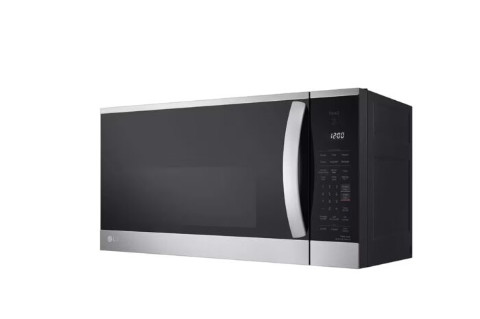 1.8 cu. ft. 30 in. W Smart Over the Range Microwave Oven with EasyClean in PrintProof Stainless Steel 1000-Watt