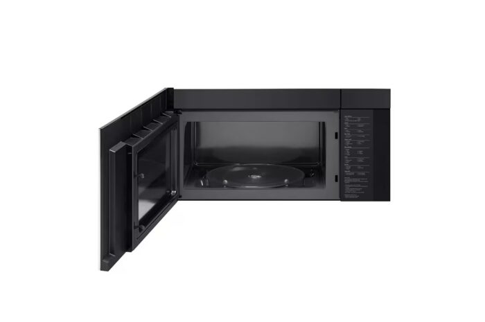 Smart 30 in. W 2 cu. ft. Over the Range Microwave with EasyClean 1,050-Watt in PrintProof Stainless Steel
