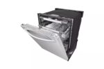 24 in. PrintProof Stainless Steel Smart Top Control Dishwasher with 1-Hour Wash and Dry, QuadWash Pro and TrueSteam