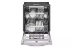 24 in. PrintProof Stainless Steel Smart Top Control Dishwasher with 1-Hour Wash and Dry, QuadWash Pro and TrueSteam