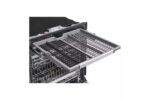 24 in. PrintProof Stainless Steel Smart Top Control Dishwasher with 1-Hour Wash and Dry, QuadWash Pro and TrueSteam