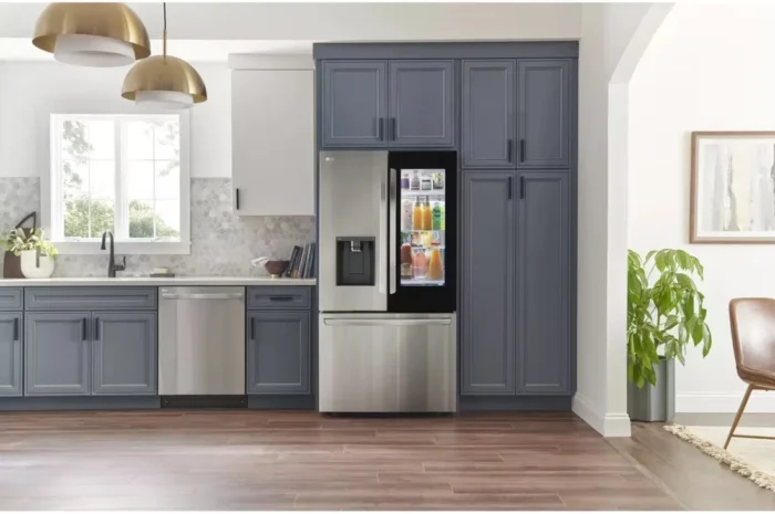 26 cu. ft. Smart InstaView Counter Depth MAX French Door Refrigerator in PrintProof Stainless Steel